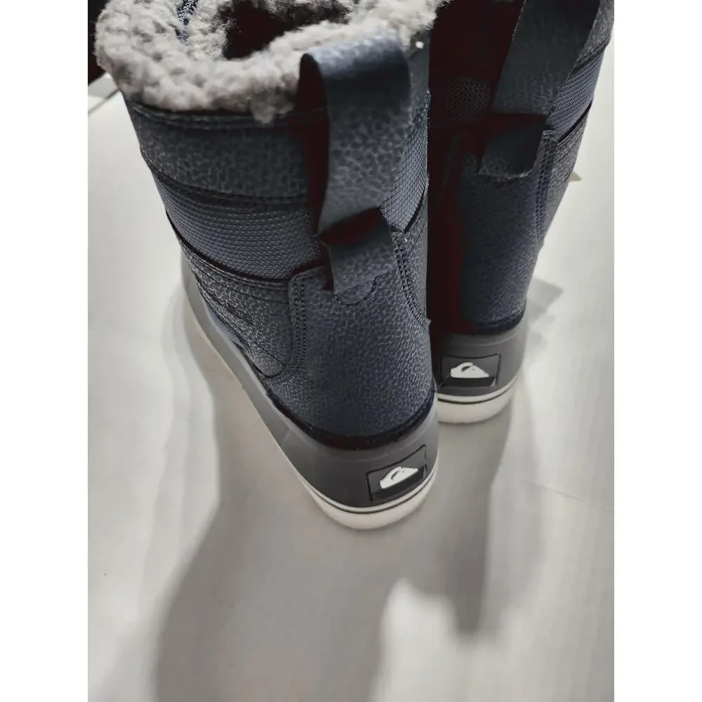 Men Sz 12 Quicksilver Winter Snow Boots Sub Zero Hi Multi Waterproof CQ10279M-DV